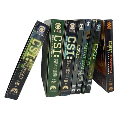 CSI Crime Scene Investigation Miami Vegas Season Mixed Lot Diff Series - Image 1 of 4
