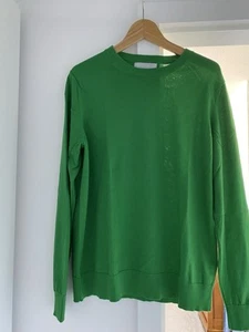 M&S Pullover Grün Extra Feine Merinowolle - Bild 1 von 4