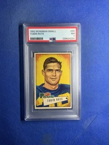 1952 Bowman Small #56 Tobin Rote Green Bay Packers PSA 7 - Picture 1 of 2