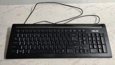ASUS KB34211 USB Wired Keyboard Multimedia Black - Image 1 of 4