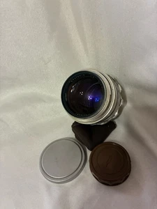 KMZ Jupiter 9 f/2 85 мм lens silver SLR M39 the USSR 5912051 - Picture 1 of 6