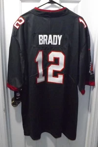 🏈 NEW Nike On Field Tampa Bay Buccaneers Jersey XXXL Tom Brady #12 Pewter Red - Picture 1 of 3
