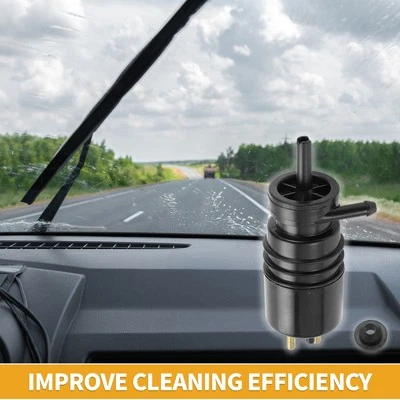 Windshield Washer Pump w/ Grommet Washer Fluid Pump for Mercedes-Benz 560SL - Image 1 of 4