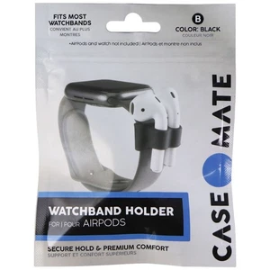 Case-Mate Montre Bande Support pour Apple Airpods Pro, 2, 1 - Noir - Photo 1 sur 1