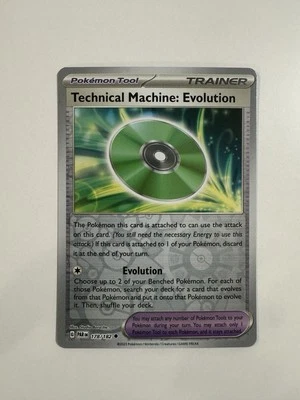 Pokémon TCG Technical Machine: Evolution 178/182 Sv04: Paradox Rift Reverse Holo - Image 1 of 2