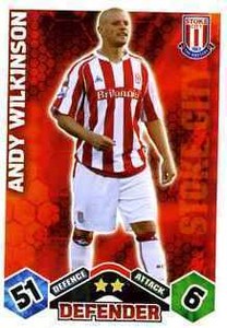 Match Attax - Andy Wilkinson - 09/10
