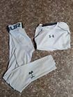 Under Armour HeatGear Compression LongSleeve Shirt And Pants Set Mens Size Small