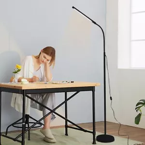 LED Stehleuchte Stehlampe 360° Flexibler Leseleuchte Standlampe Wohnzimmer Büro - Bild 1 von 13