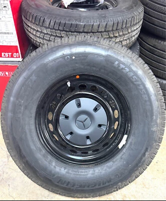 "4 llantas de acero nuevas Mercedes 2500 Sprinter Van de fábrica OEM 16"" llantas neumáticos 2354" Foto 1 de 4