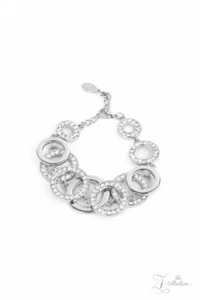 NWT 🦄 Paparazzi Role Model🦄💎 Zi Bracelet 🔥White🔥 VHTF 🦄 LQQK - Picture 1 of 4