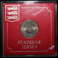 bailiwick of jersey 20p 2009 lighthouse