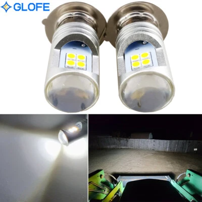 2X Super LED Headlight Bulbs for Kawasaki KLF400B Bayou 4x4 1993-1999 A-3603BP Foto 1 de 4