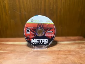 Metro 2033 (Microsoft Xbox 360, 2010) Tested & Working! Disc Only! - Picture 1 of 2