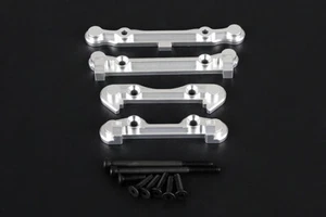 Front & Rear  Aluminum Hinge Pin Brace for 1/5 losi 5ive T rovan LT/SLT KmX2 - Picture 1 of 6