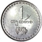 Georgian Coin 1 Tetri | Borjgali | Tree Of Life | Grapes | Georgia | 1993