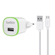 (TG. 5 W) Belkin F8M710vf04-WHT Caricabatteria da Casa Universale con Cavo Micro