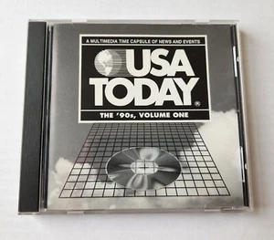 USA Today - The '90s Volume 1 -CD ROM. A Multimedia Time Capsule Of News/Events - Picture 1 of 10