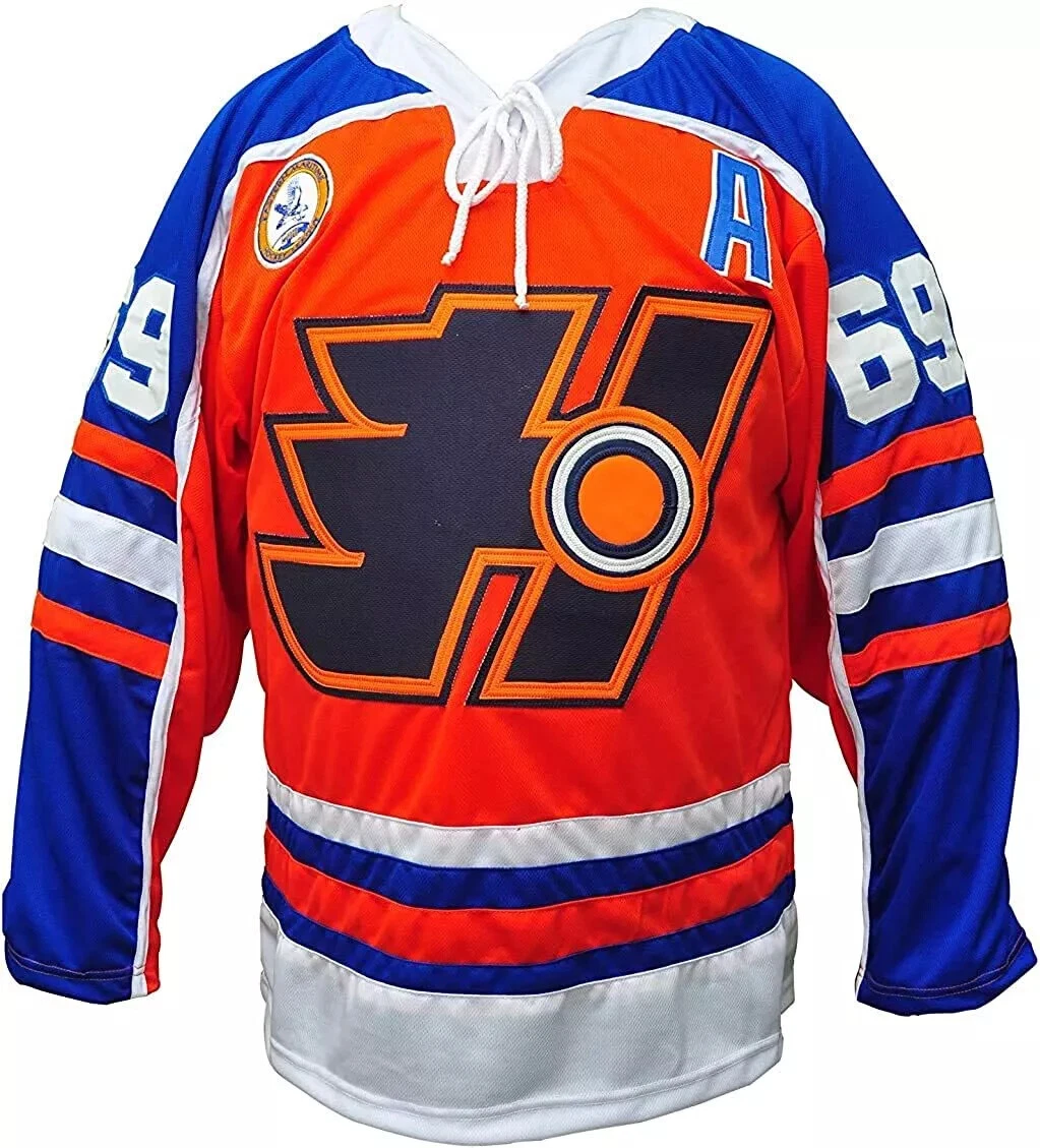 Doug Glatt #69 Halifax Highlanders Hockeytrikot – Throwback-Design, Genähte Logos, Größen S-5XL
