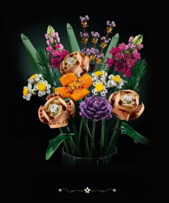 10280 Bouquet di fiori kit di costruzioni 450 pcs - Immagine 1 di 4
