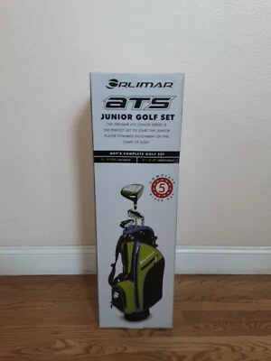NEW Orlimar ATS Junior Boys' Lime/Blue Series Golf Set w/ Driver, Bag (RH) - Image 1 of 2