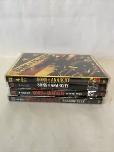 Sons of Anarchy Seasons 2-5 DVD Sets, (season 2, 3, 4, 5) - Picture 1 of 7