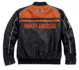 GENUINE Harley Davidson 2XL Moto Ride BAR & SHIELD Jacket 98553-15VM - Picture 1 of 14