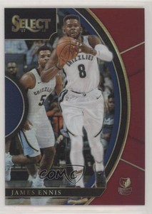 2017-18 Panini Select Concourse Maroon Prizm /199 James Ennis #53
