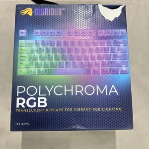 Glorious Polychroma RGB - Translucent Keycaps for Vibrant RGB Lighting -115 Keys - Picture 1 of 3