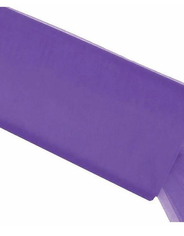 10 YARD Purple  Tulle fabric 108” Width - Image 1 of 1