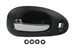 Door Handle Black & Chrome Inside Interior Front Left for Chrysler 300M LHS - Picture 1 of 4