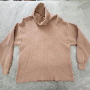 Free people pink turtleneck sweater XS - Picture 1 of 9