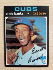 1971 Topps Ernie Banks # 525 (NM)