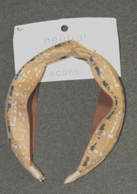 Faixa de cabeça Scunci Tan Multi NOVA - Imagem 1 de 4