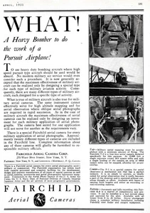 1931 Fairchild Kamera antenowa Ad 10/22/2024j - Zdjęcie 1 z 1