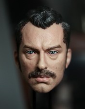 1/6 Sherlock Holmes Dr. John Watsont Jude Law  Male Head Sculpt Fit 12" Body