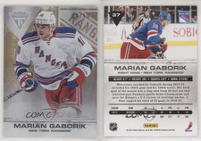 2011-12 Panini Titanium Spectrum Gold /10 Marian Gaborik #37