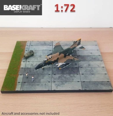 Basekraft Diorama Ground Aircraft Base B per esposizione aeromobili 1/72 - Immagine 1 di 4