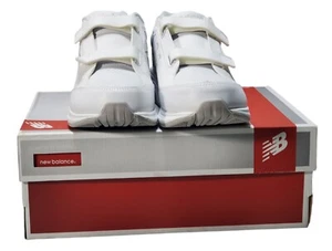 New Balance 928 White Hook & Loop Rollbar Graphite Shoes Size 10.5 - Picture 1 of 18