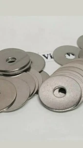 (50) 3/16" ID x 11/16" OD , Flat Washers 18-8 Stainless Steel. QUALITY Hardware - Picture 1 of 1