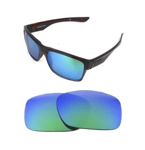 NEW POLARIZED GREEN REPLACEMENT LENS FOR OAKLEY TWO FACE SUNGLASSES - Picture 1 of 5
