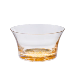 Eisbecher Eiscremeglas Höhe ca. 7cm Transparent/Gelb - Bild 1 von 1