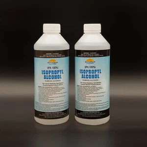2x1L Isopropyl Alcohol, Isopropanol 100%, Airbrush Cleaner, IPA, Rubbing Alcohol - Picture 1 of 1