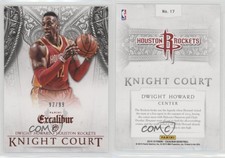 2014-15 Panini Excalibur Knight Court Red /99 Dwight Howard #17