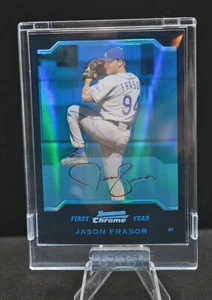 2004 Bowman Chrome Blue Refractor First Year UNCIRCULATED Jason Frasor /290 (RC) - Picture 1 of 2
