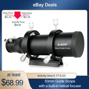 SVBONY Guide Scope 50mm CCD Imaging Telescope Finderscope Astrophotography SV106