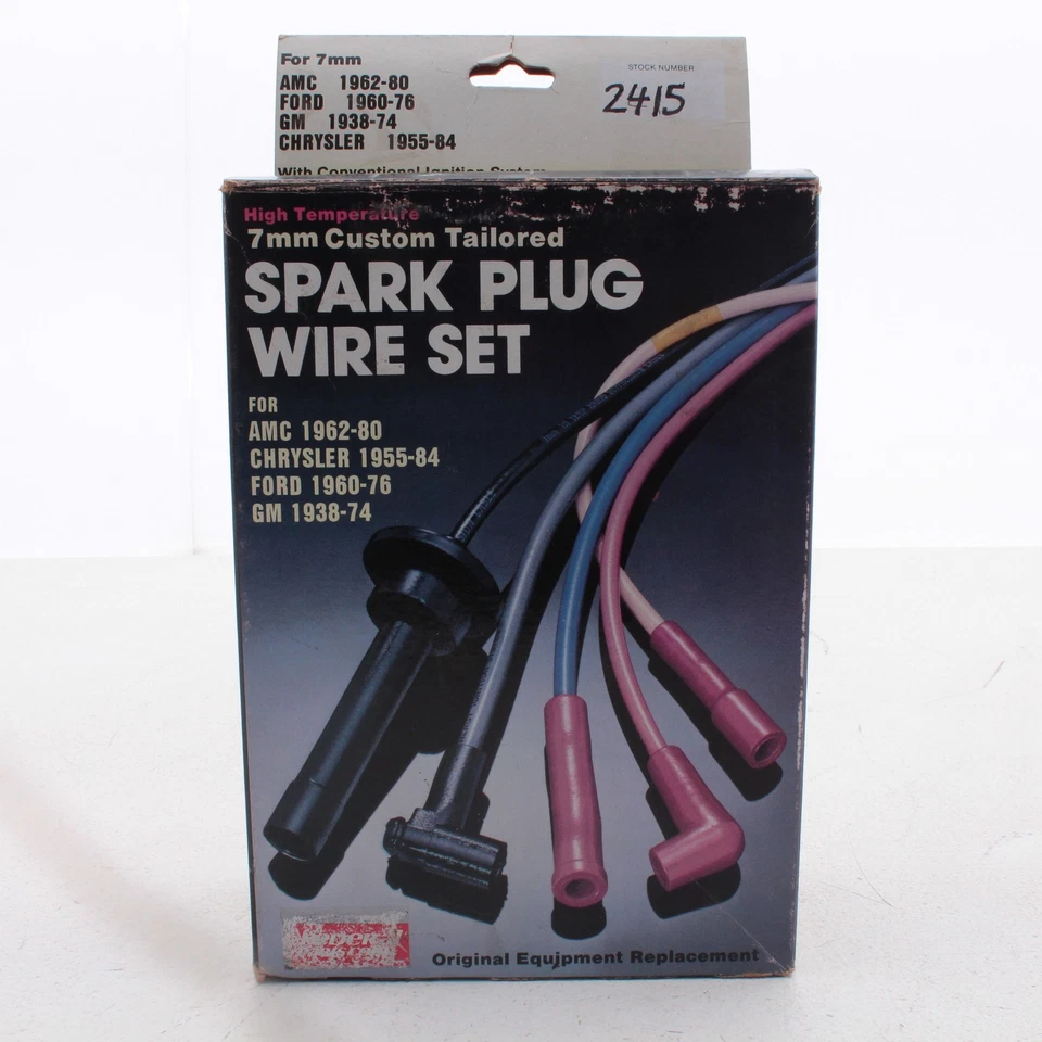 Cables de encendido de bujía Federal Parts 2415 para 85-86 Colt 78-79 Horizon Omni Foto 1 de 4