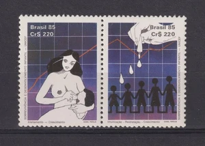 12. Brazil 1985 United Nations Children's Fund Child Survival Campaign - Picture 1 of 1