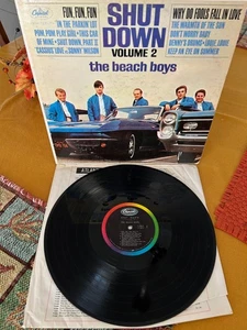 BEACH BOYS Shut Down Volume 2 1964 Capitol MONO LP  T-2027 VG+ - Picture 1 of 1
