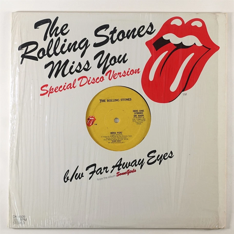 Rolling Stones "Miss You" 12" Rolling Stones HEAR - Image 1 of 2