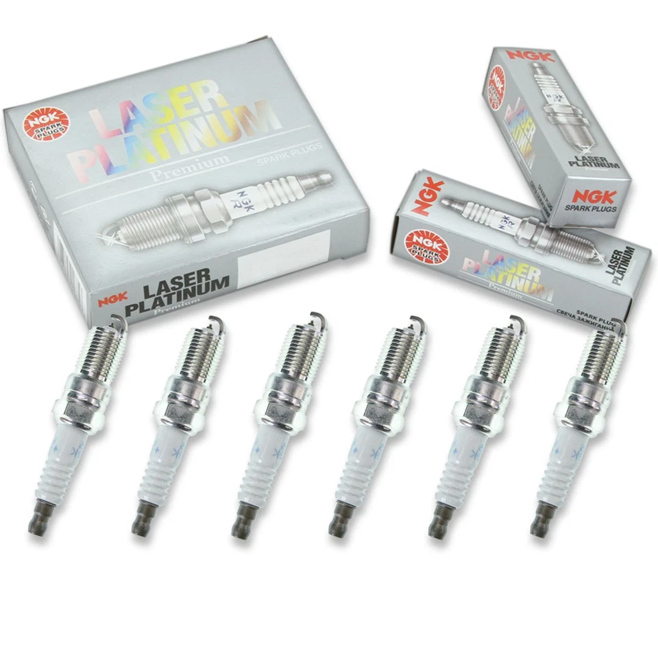 6 pcs NGK Laser Platinum Spark Plugs for 2006-2009 Mercury Milan 3.0L - pt - Image 1 of 4